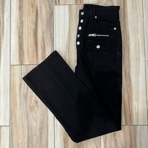 New Zadig & Voltaire black denim size 28